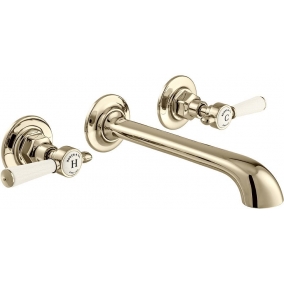 Vado Taps & Wastes - Axbridge Lever Wall Mounted Basin Mixer