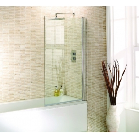Aquadart Bath Screens - Venturi 8 Bathscreen Square Edge 1400 x 800mm