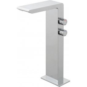 Vado Taps & Wastes - Omika Extended Mono Basin Mixer Without Universal Waste