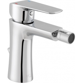 Vado Taps & Wastes - Vala Mono Bidet Mixer + Pop-Up Waste