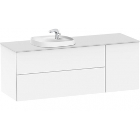 Roca Furniture - Beyond 1400mm 2 Draw & 1 Side Door Unit With Resin Worktop