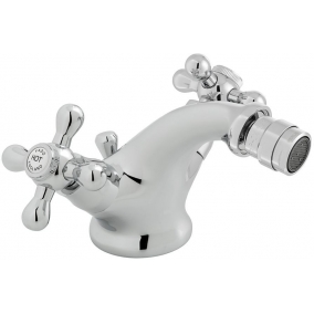 Vado Taps & Wastes - Victoriana Mono Bidet Mixer + Pop-Up Waste