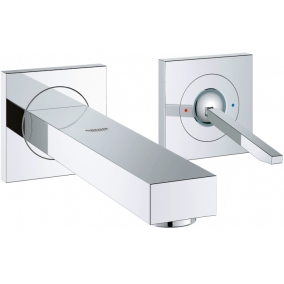 Grohe Taps & Wastes - Eurocube Joystick 2-Hole Basin Mixer M-Size
