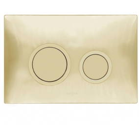 Armera Toilets & Bidets - Halo Flush Plate For CI.732 - Brushed Gold