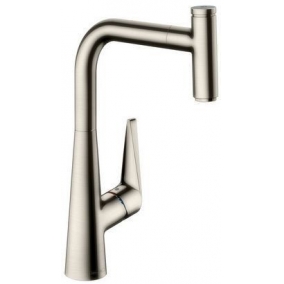 Hansgrohe Taps & Wastes - Talis Select M51 Single Lever Kitchen Mixer 300, PO Spt 1Jet