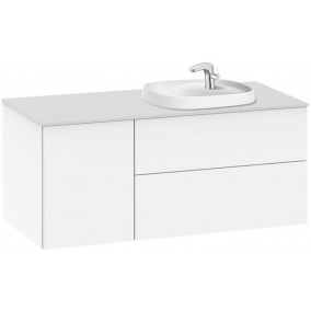 Roca Furniture - Beyond 1200mm 2 Draw & 1 Side Door Unit With Resin Worktop