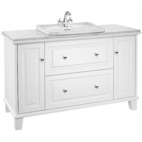Roca Furniture - Carmen Vanity 1300mm Base Unit With 2 Soft-Close Drawers