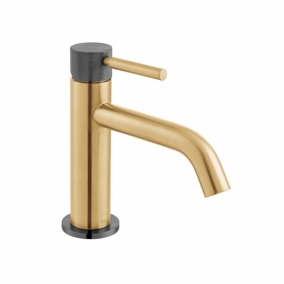 Vado Taps & Wastes - Origins Knurled Fusion Slimline Mono Basin Mixer