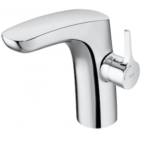 Roca Taps & Wastes - Insignia Medium Height Basin Mixer With Smooth Body