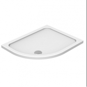 Kudos Shower Enclosures - Kstone Offset Quadrant Trays 1000 x 900mm Slip-Resistant