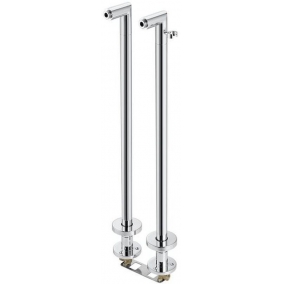 Roca Taps & Wastes - Freestanding Columns For Wall-Mounted Bath-Shower Mixers