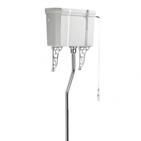 Ideal Standard Toilets & Bidets - Waverley High Level Cistern Pack Including Flushpipe