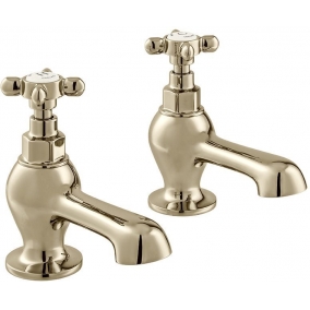 Vado Taps & Wastes - Axbridge Cross Bath Pillar Taps