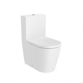 Roca Toilets & Bidets - Inspira Round Close Coupled Rimless Pan