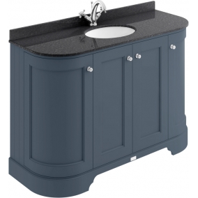 Bayswater Furniture - 1200mm 4-Door Curved Basin Cabinet