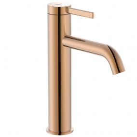 Roca Taps & Wastes - Ona Basin Mixer Mezzo Smooth Body With Waste, Cold Start
