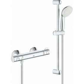 Grohe Showers - Grohtherm 800 Thermo Shower Mixer 1/2'' With Shower Set