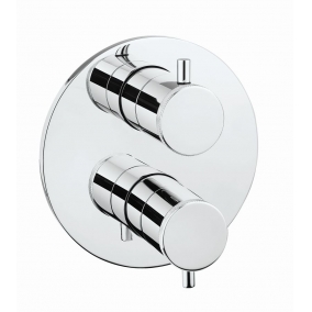 Crosswater Showers - MPRO Industrial Crossbox 1 Outlet Trim & Levers