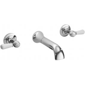 Bayswater Taps & Wastes - 3 Tap Hole Wall Bath Filler