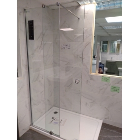Ex-Display - Ex-Stock 1600mm Aquadart Rolla 8 Wetroom Sliding Door