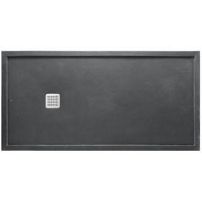 Roca Shower Enclosures - Terran Resin Shower Tray With Frame 1200 x 800 x 38mm