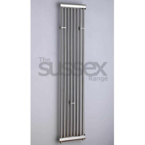 JIS Heating & Towel Warmers - Hove Cylindrical Electric Feature Towel Rail 1660x360mm