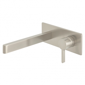 Vado Taps & Wastes - Edit 2 Hole Wall Mounted Single Lever Basin