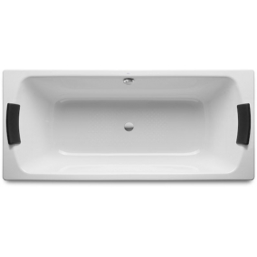 Roca Baths - Lun Plus Bath 1800 x 800mm With Anti-Slip - 0TH