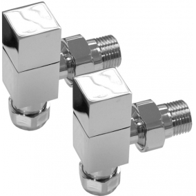 Essential Heating - Square Angled Valve