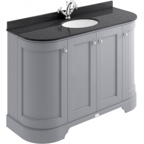 Bayswater Furniture - 1200mm 4-Door Curved Basin Cabinet