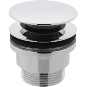 Armera Taps & Wastes - Basin Waste With Click Clack Or Free Flow - Chrome