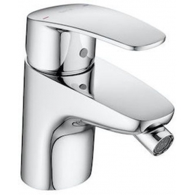 Roca Taps & Wastes - Monodin-N Bidet Mixer With Retractable Chain