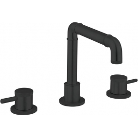 Crosswater Taps & Wastes - MPRO Industrial 3 Hole Basin Mixer Deck Mounted