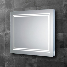 HIB Mirrors & Cabinets - Boundary 80 Mirror H60 x W80 x D5.6cm