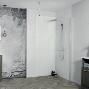 Aquadart Shower Enclosures - Wetroom 8 Ceiling Support Arm 500mm