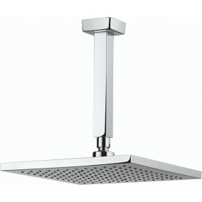 Crosswater Showers - Planet 250mm Fixed Head With Ceiling Arm Square