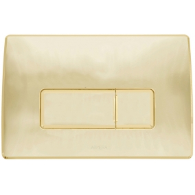 Armera Toilets & Bidets - Bank Flush Plate For CI.734 And CI.735 - Brushed Gold