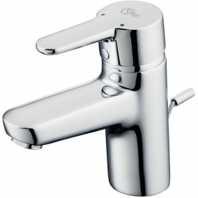 Ideal Standard Taps & Wastes - Concept Blue Washbasin Mixer 1 Hole With Pop-Up Waste