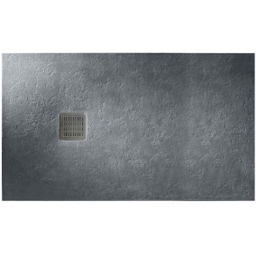 Roca Shower Enclosures - Terran Resin Shower Tray Frameless 1400 x 800 x 31mm