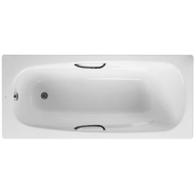 Roca Baths - Carla Plus Steel Bath 1600 x 700mm 2TH
