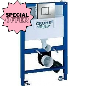 Grohe Toilets & Bidets - Rapid SL 3 In 1 Set For WC With Flushing Cistern 6 - 9L