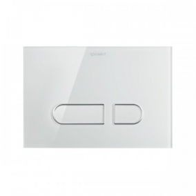 Duravit Toilets & Bidets - DuraSystem WD Actuator Plate A1, For Toilet, Glass