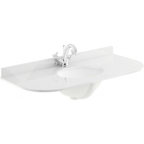 Bayswater Furniture - 1000mm Single Bowl With Radius, 1 Tap Hole