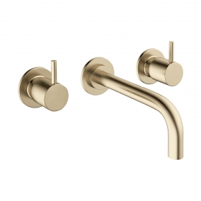 Crosswater Taps & Wastes - MPRO Basin 3 Hole Wall Set No Waste