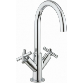Crosswater Taps & Wastes - MPRO Crosshead Basin Mono