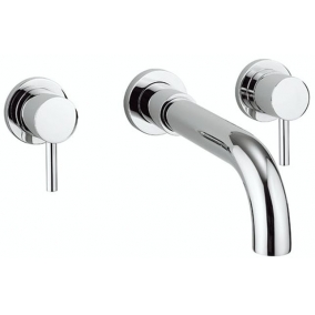 Crosswater Taps & Wastes - Fusion Bath Filler - Wall Mounted