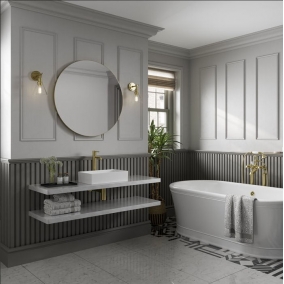 HIB Mirrors & Cabinets - Trim Round 80 Mirror