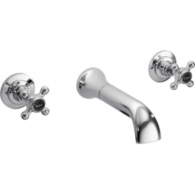 Bayswater Taps & Wastes - 3 Tap Hole Wall Bath Filler