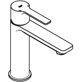 Grohe Taps & Wastes - Lineare Basin Mixer 1/2'' S-Size