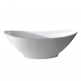 B.C.Designs Baths - Kurv Bath Without Plinth With Integral Overflow